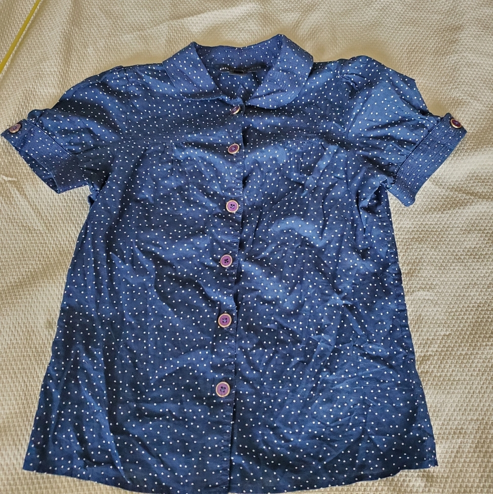Marc Jacobs short sleeve button top